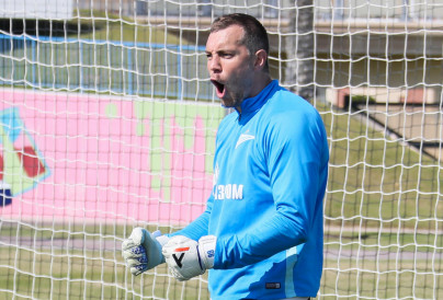 «Газпром»-тренировочные сборы в Катаре: 24 января, утренняя тренировка