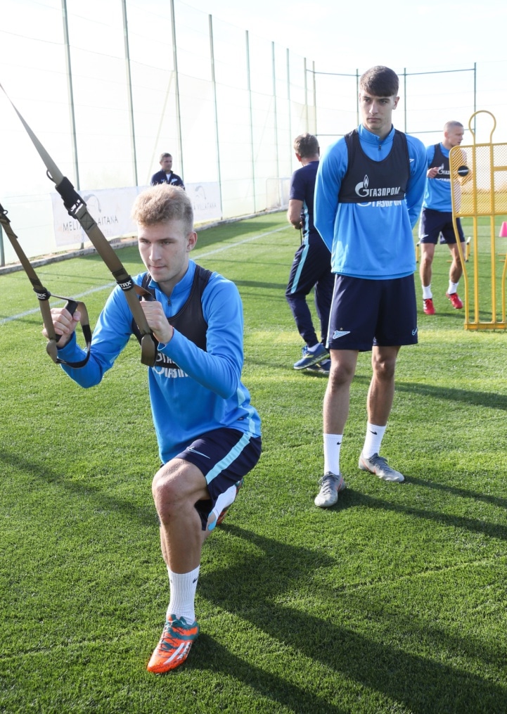 «Газпром»-тренировочные сборы в Испании: 30 января, утренняя тренировка