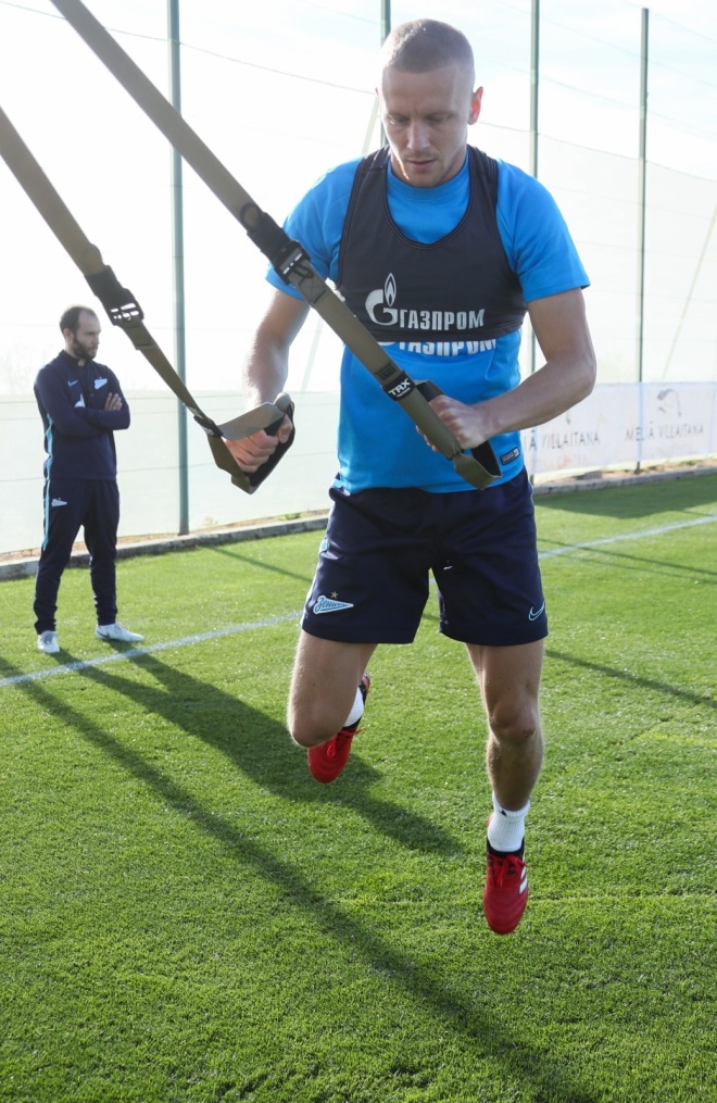 «Газпром»-тренировочные сборы в Испании: 30 января, утренняя тренировка