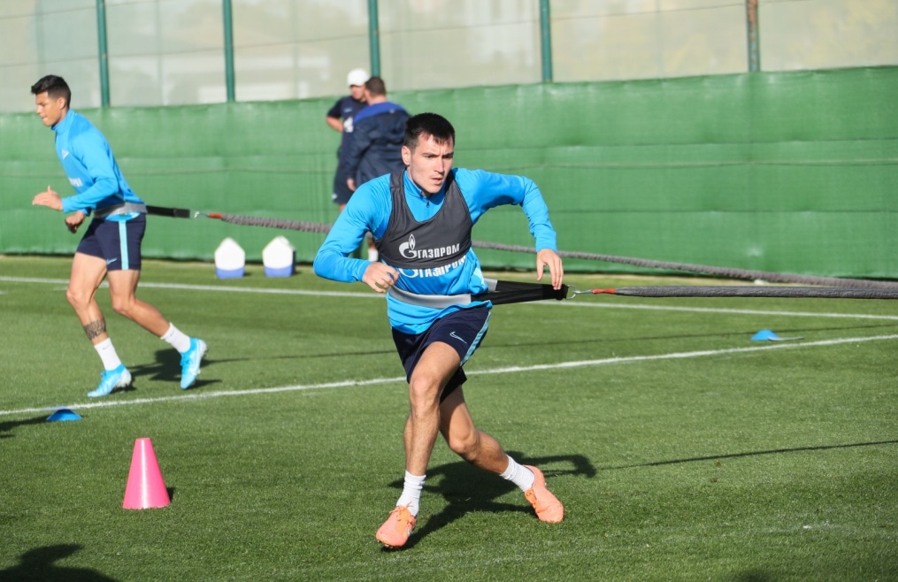 «Газпром»-тренировочные сборы в Испании: 30 января, утренняя тренировка