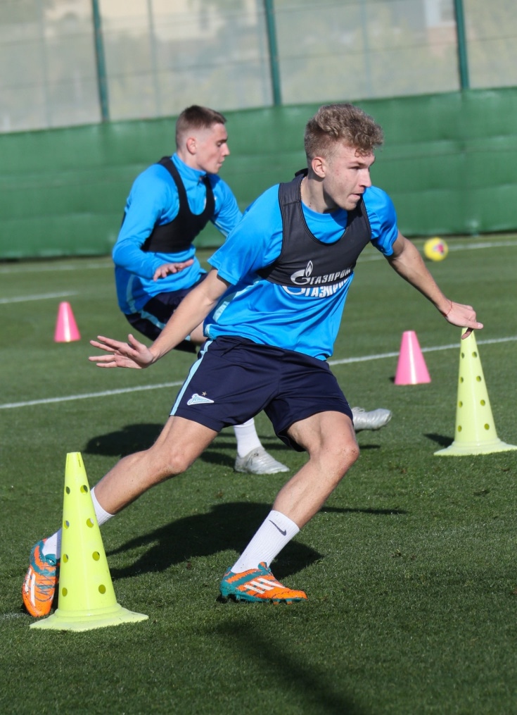 «Газпром»-тренировочные сборы в Испании: 30 января, утренняя тренировка
