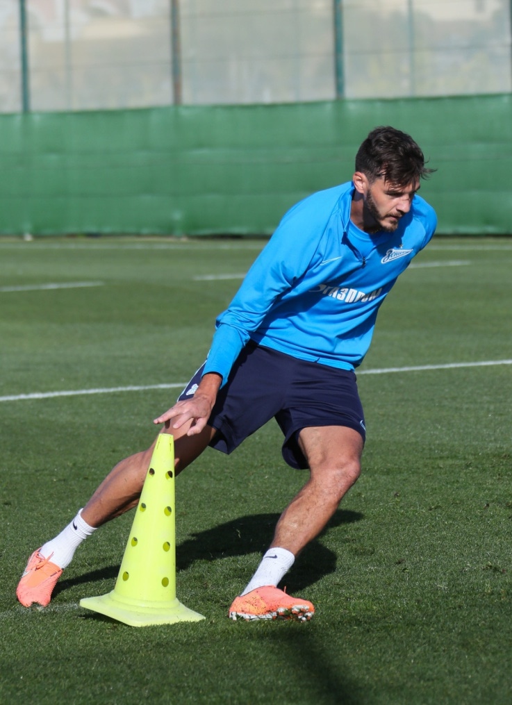 «Газпром»-тренировочные сборы в Испании: 30 января, утренняя тренировка