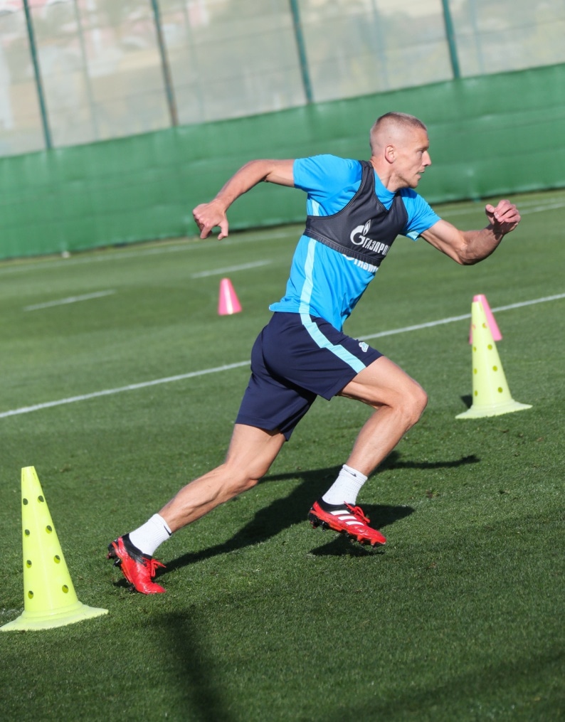 «Газпром»-тренировочные сборы в Испании: 30 января, утренняя тренировка