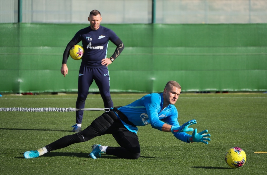 «Газпром»-тренировочные сборы в Испании: 30 января, утренняя тренировка