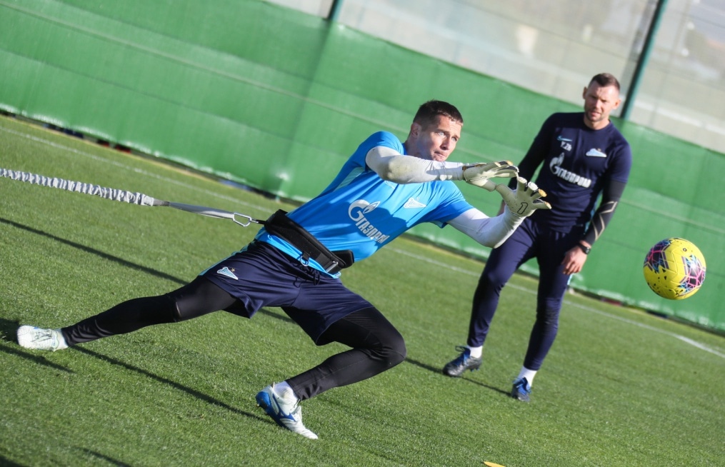 «Газпром»-тренировочные сборы в Испании: 30 января, утренняя тренировка