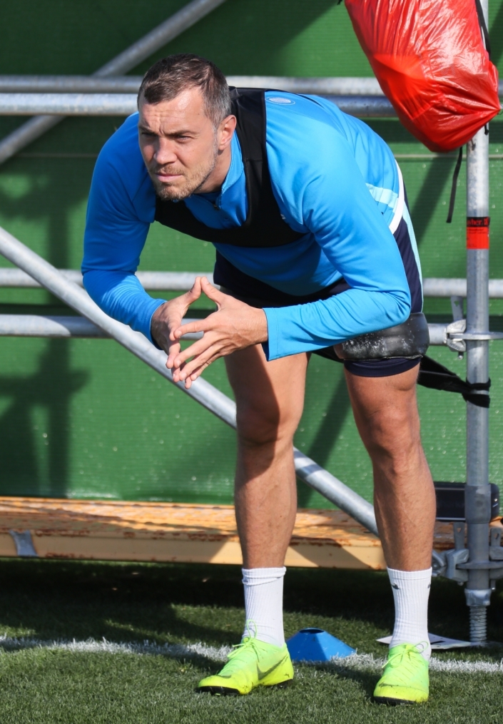 «Газпром»-тренировочные сборы в Испании: 30 января, утренняя тренировка