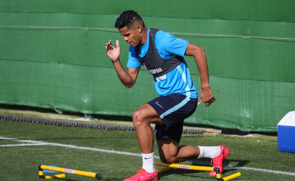 «Газпром»-тренировочные сборы в Испании: 30 января, утренняя тренировка