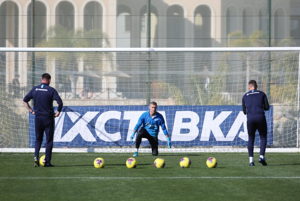 «Газпром»-тренировочные сборы в Испании: 30 января, утренняя тренировка