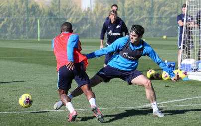 «Газпром»-тренировочные сборы в Испании: 30 января, утренняя тренировка