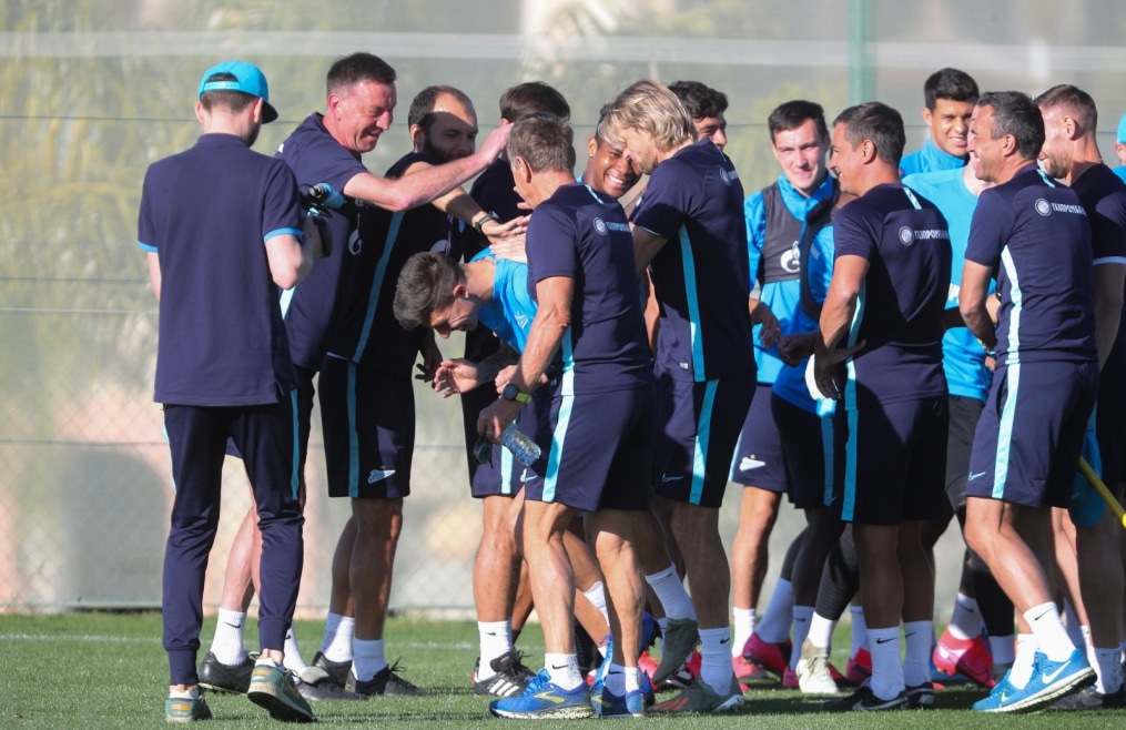 «Газпром»-тренировочные сборы в Испании: 4 февраля, утренняя тренировка