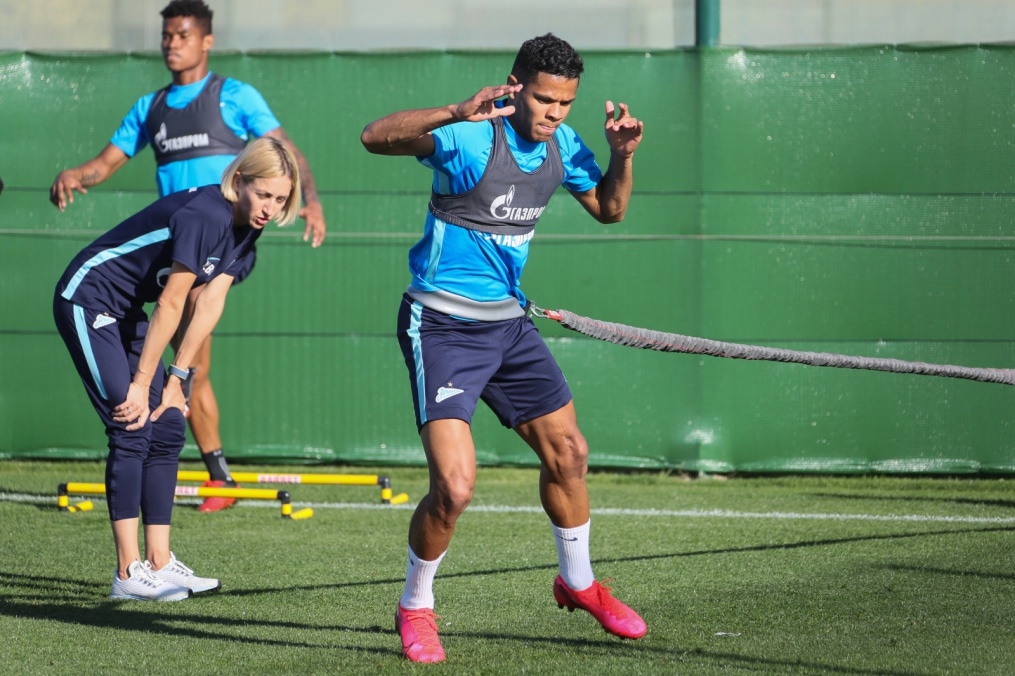 «Газпром»-тренировочные сборы в Испании: 4 февраля, утренняя тренировка