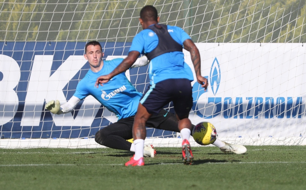 «Газпром»-тренировочные сборы в Испании: 4 февраля, утренняя тренировка