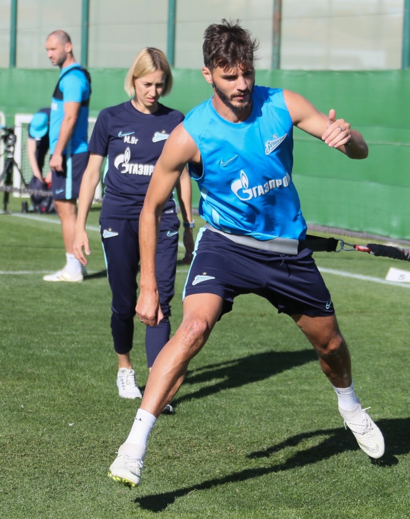 «Газпром»-тренировочные сборы в Испании: 4 февраля, утренняя тренировка