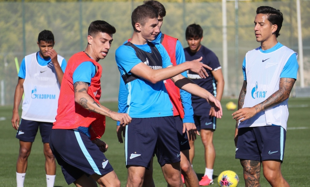 «Газпром»-тренировочные сборы в Испании: 4 февраля, утренняя тренировка