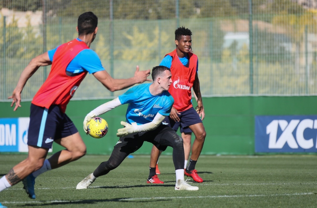 «Газпром»-тренировочные сборы в Испании: 4 февраля, утренняя тренировка
