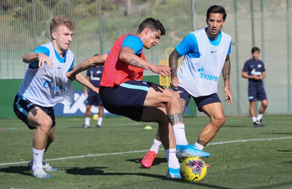 «Газпром»-тренировочные сборы в Испании: 4 февраля, утренняя тренировка