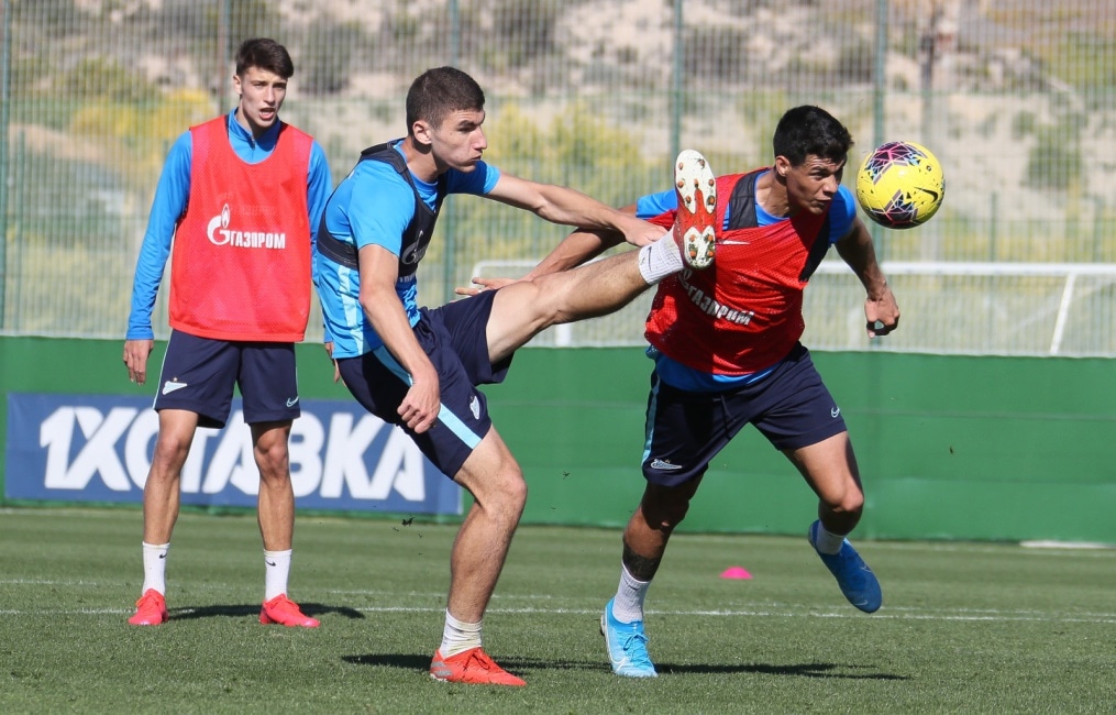 «Газпром»-тренировочные сборы в Испании: 4 февраля, утренняя тренировка