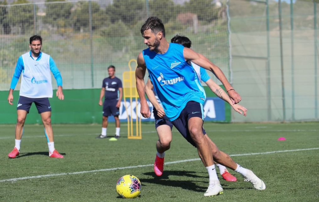 «Газпром»-тренировочные сборы в Испании: 4 февраля, утренняя тренировка