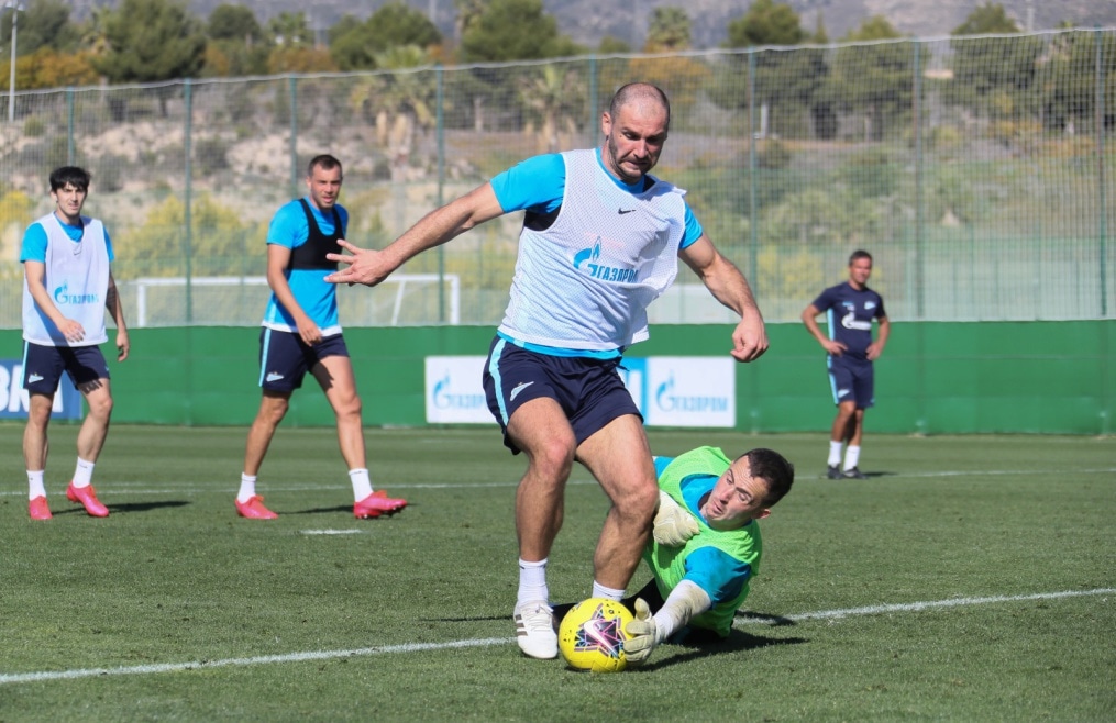 «Газпром»-тренировочные сборы в Испании: 4 февраля, утренняя тренировка