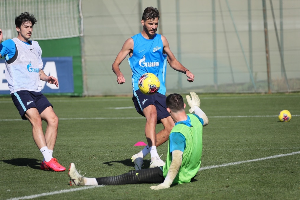 «Газпром»-тренировочные сборы в Испании: 4 февраля, утренняя тренировка