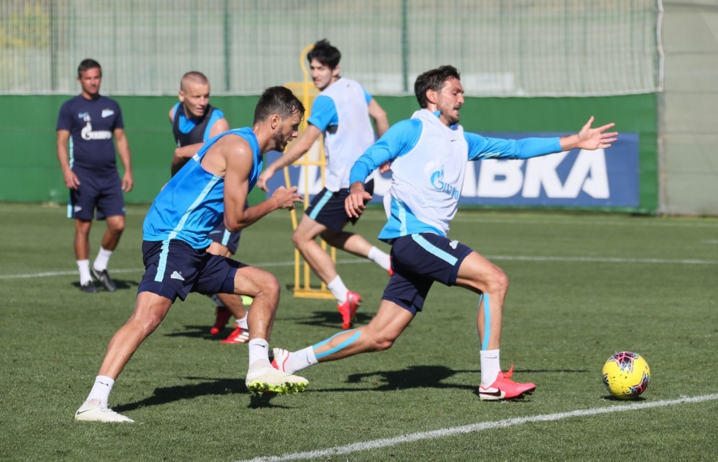 «Газпром»-тренировочные сборы в Испании: 4 февраля, утренняя тренировка