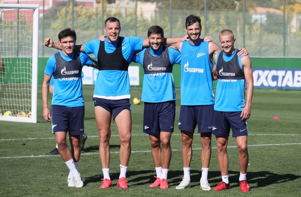 «Газпром»-тренировочные сборы в Испании: 4 февраля, утренняя тренировка
