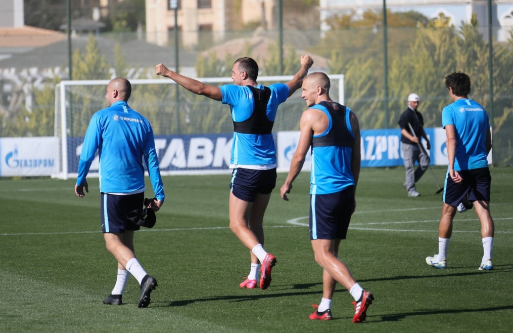 «Газпром»-тренировочные сборы в Испании: 4 февраля, утренняя тренировка