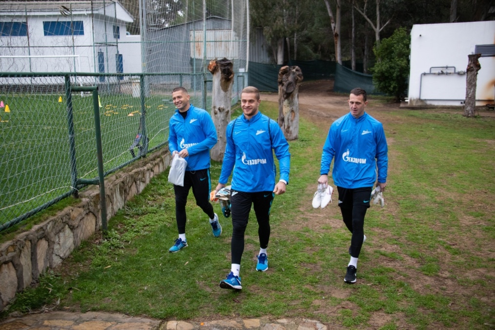 «Газпром»-тренировочные сборы в Турции: 15 февраля, утренняя тренировка