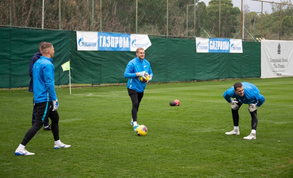 «Газпром»-тренировочные сборы в Турции: 15 февраля, утренняя тренировка