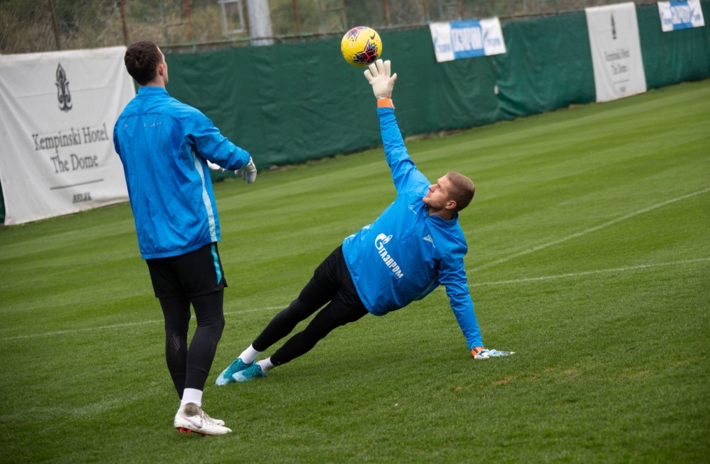 «Газпром»-тренировочные сборы в Турции: 15 февраля, утренняя тренировка