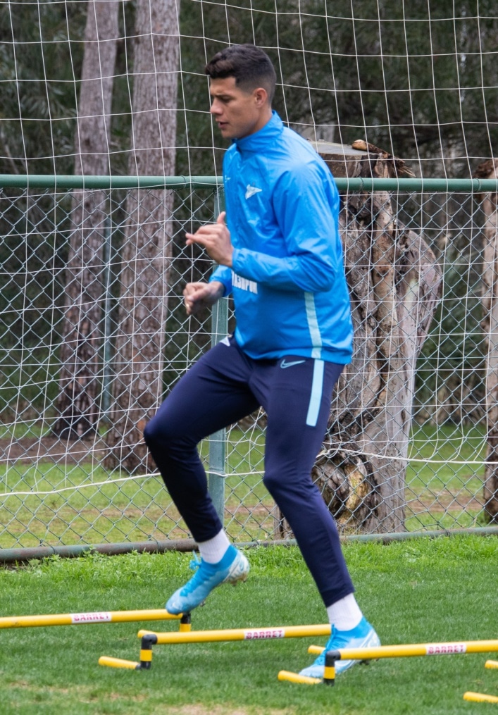 «Газпром»-тренировочные сборы в Турции: 15 февраля, утренняя тренировка