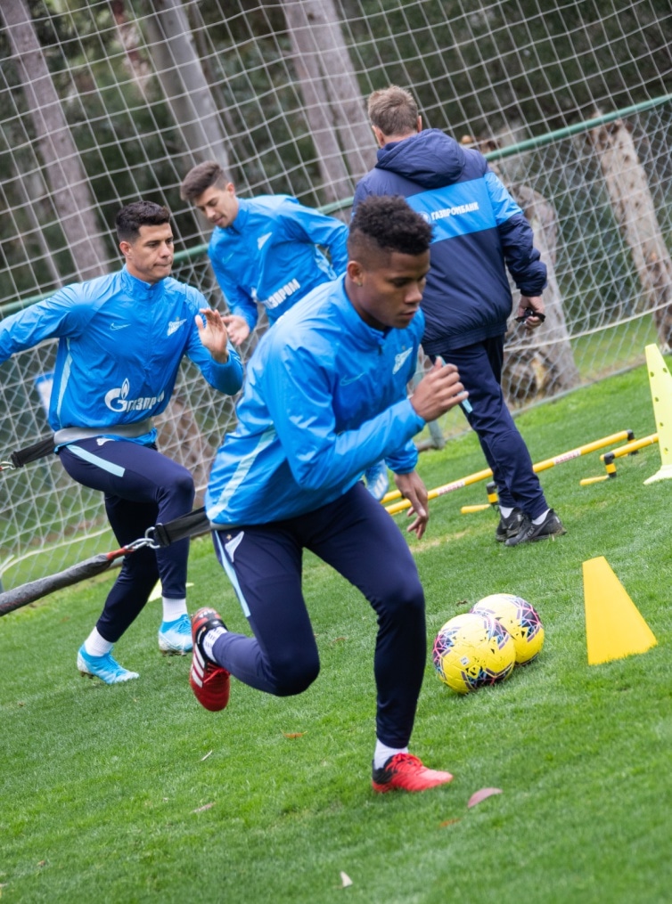 «Газпром»-тренировочные сборы в Турции: 15 февраля, утренняя тренировка