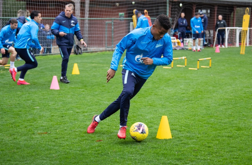 «Газпром»-тренировочные сборы в Турции: 15 февраля, утренняя тренировка