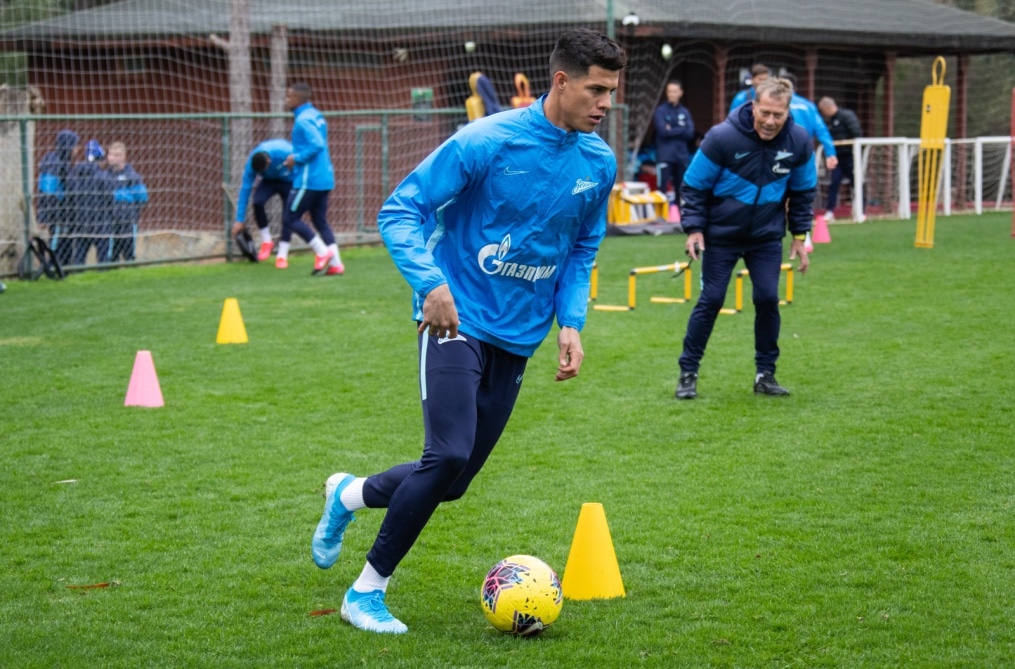 «Газпром»-тренировочные сборы в Турции: 15 февраля, утренняя тренировка