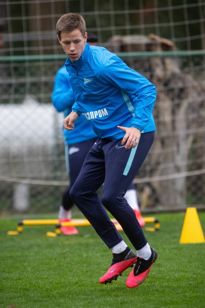 «Газпром»-тренировочные сборы в Турции: 15 февраля, утренняя тренировка