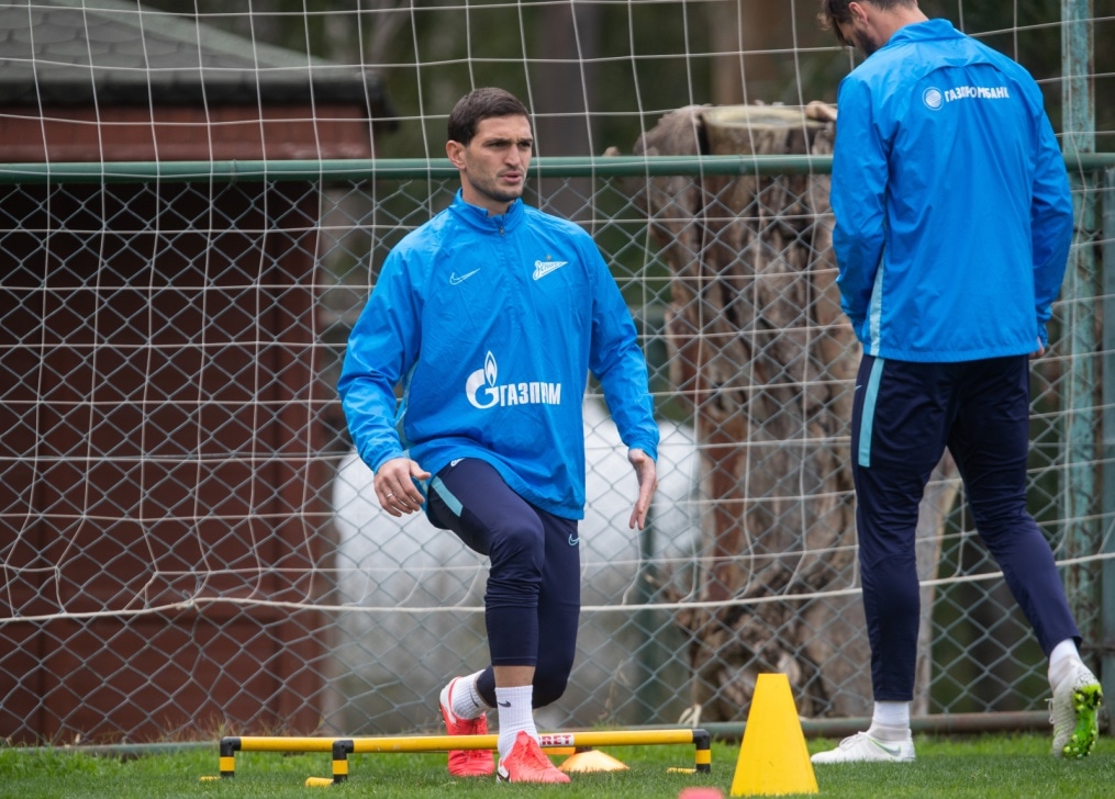 «Газпром»-тренировочные сборы в Турции: 15 февраля, утренняя тренировка