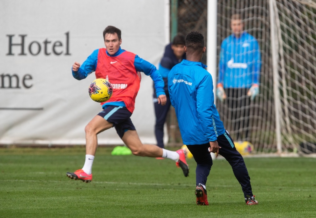 «Газпром»-тренировочные сборы в Турции: 15 февраля, утренняя тренировка