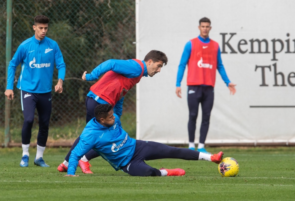 «Газпром»-тренировочные сборы в Турции: 15 февраля, утренняя тренировка