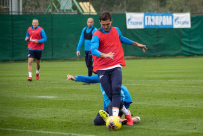 «Газпром»-тренировочные сборы в Турции: 15 февраля, утренняя тренировка
