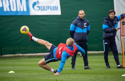 «Газпром»-тренировочные сборы в Турции: 15 февраля, утренняя тренировка