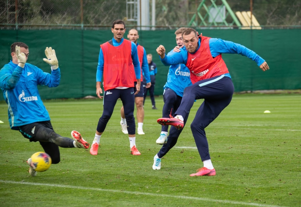 «Газпром»-тренировочные сборы в Турции: 15 февраля, утренняя тренировка