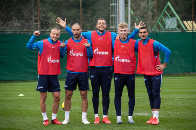 «Газпром»-тренировочные сборы в Турции: 15 февраля, утренняя тренировка