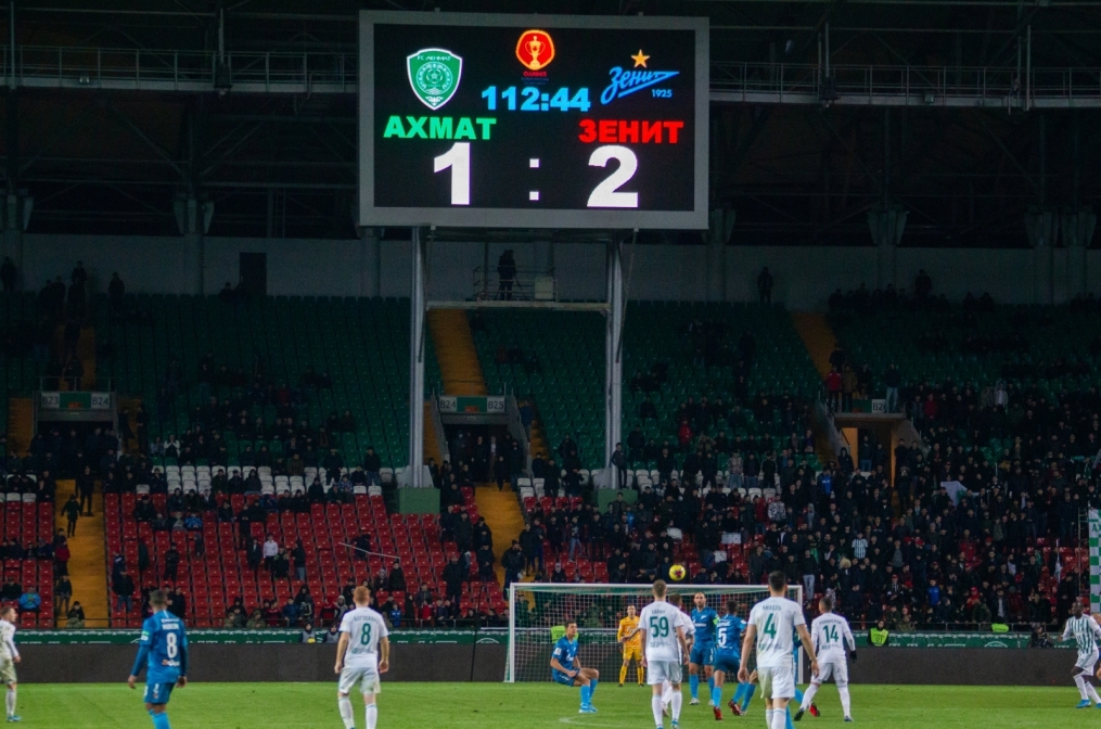 ОЛИМП — Кубок России 2019/20, 1/4 финала, «Ахмат» — «Зенит»