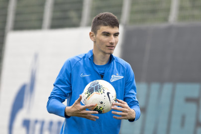 Тренировка основного состава «Зенита»: 11 июня