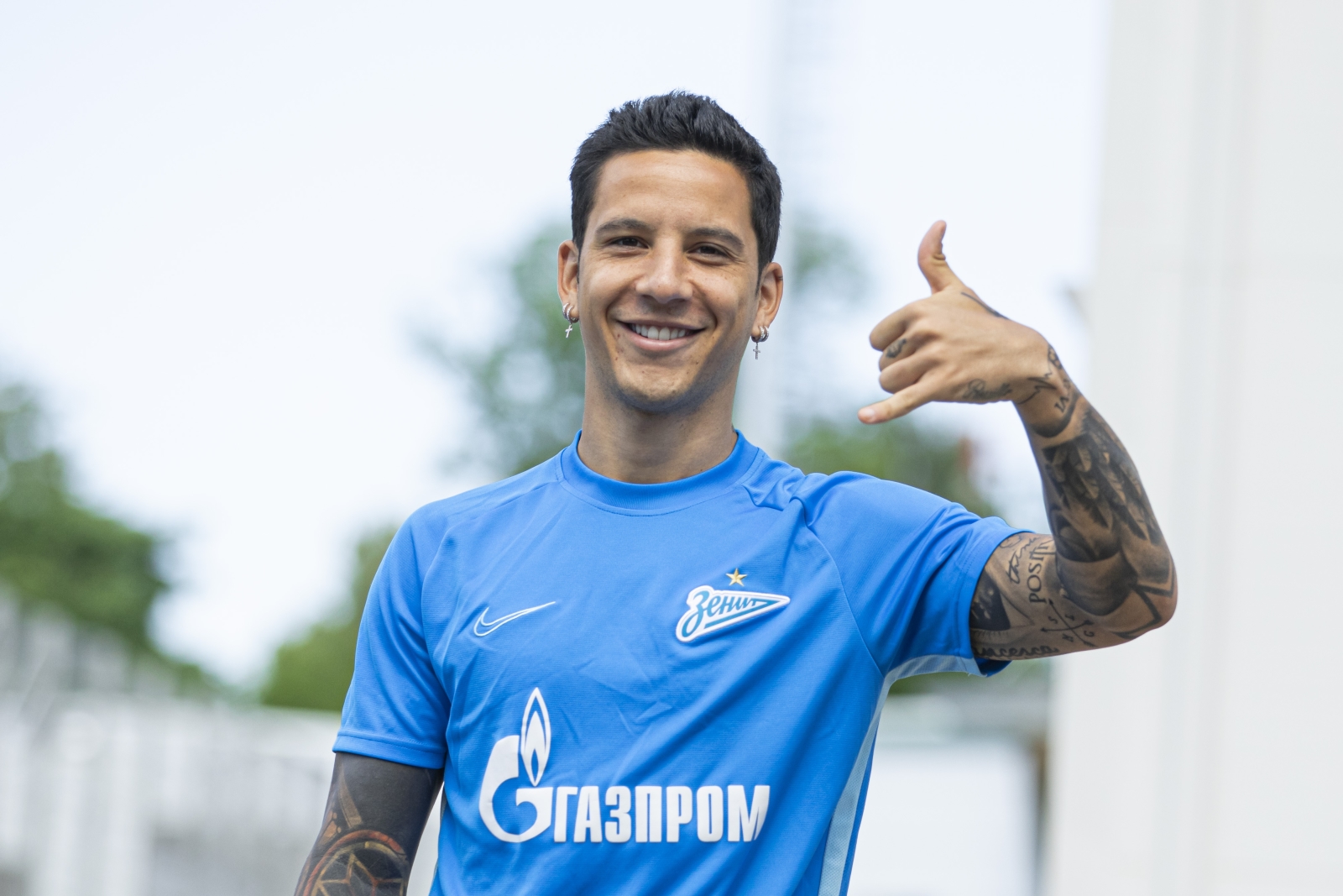 Тренировка «Зенита» перед матчем с «Крыльями Советов»