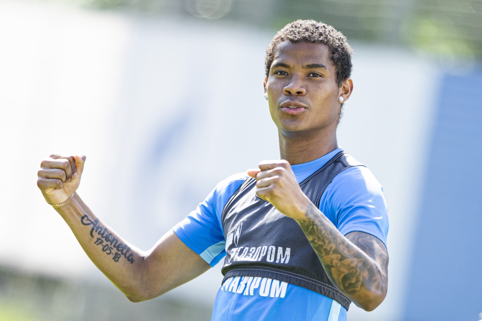 Тренировка «Зенита» перед матчем с «Крыльями Советов»