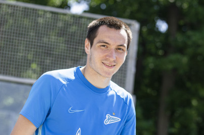 Тренировка «Зенита» перед матчем с «Крыльями Советов»