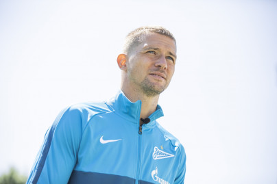 Тренировка «Зенита» перед матчем с «Крыльями Советов»