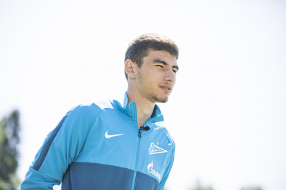 Тренировка «Зенита» перед матчем с «Крыльями Советов»