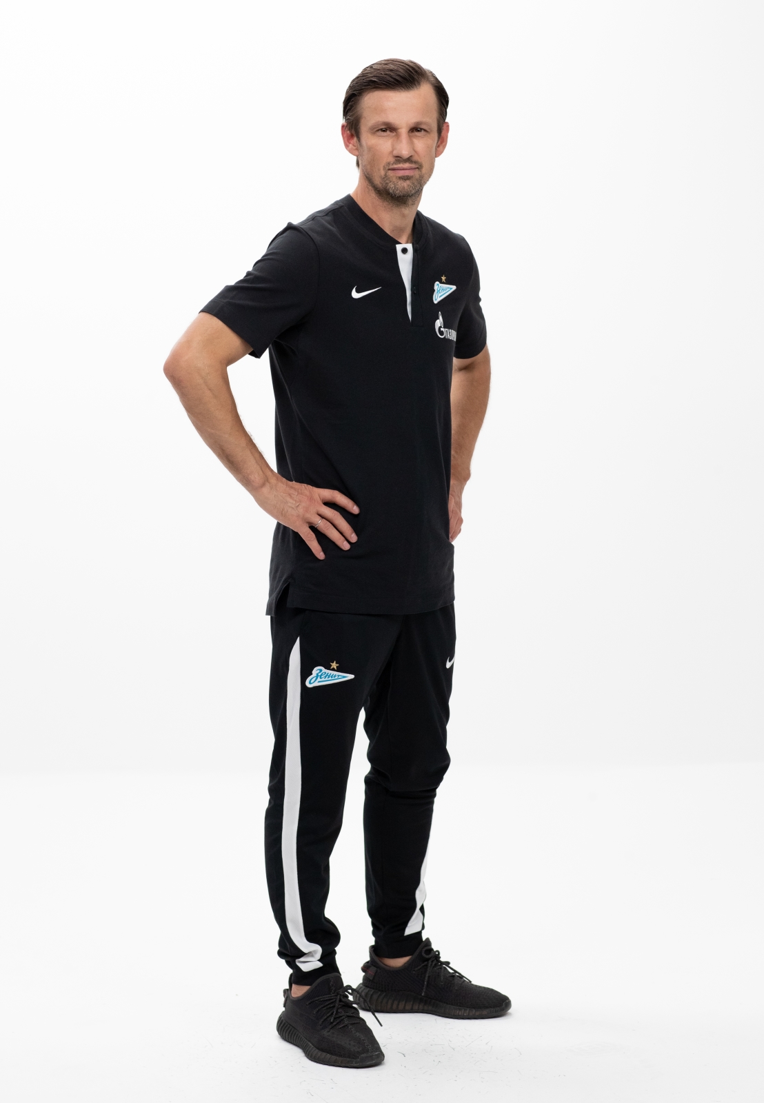 Фотосессия футболистов и тренеров основного состава ФК «Зенит» сезона 2020/21